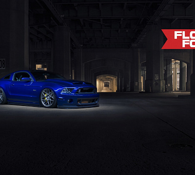 Фото дисков HRE FF01 на Ford Mustang VI