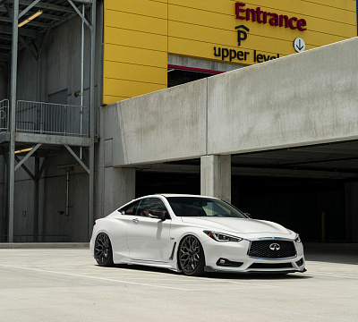 Фото дисков Vossen HF-2 на Infiniti Q60 II