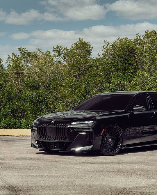 Фото дисков S17-14 Черный глянец на BMW 7 (G70)