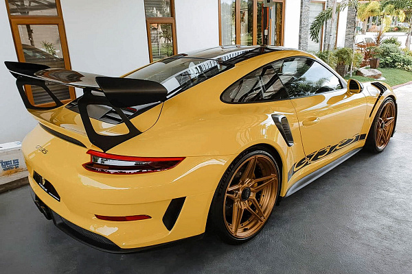 Фото дисков MV Forged VL22 Сатиновая бронза на Porsche 911 VII
