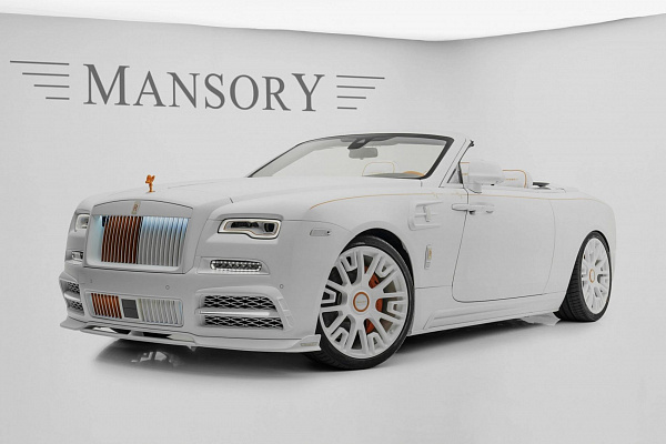 Фото дисков Mansory V.6 Белый глянец на Rolls-Royce Wraith