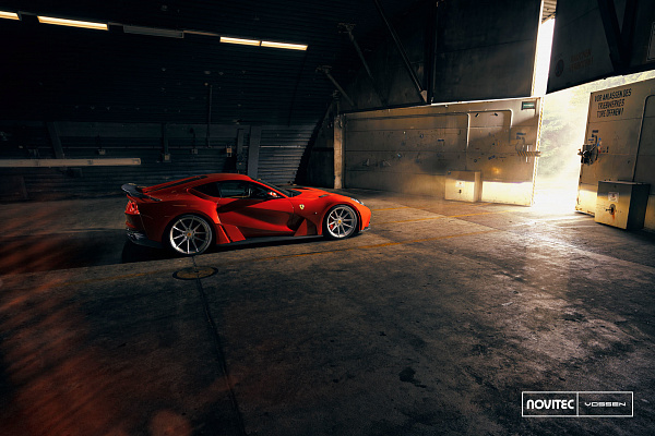 Фото дисков NOVITEC NF10 Глянцевый лак на Ferrari 812