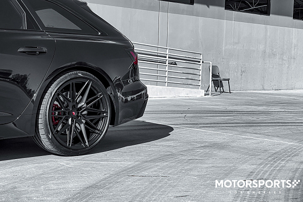 Фото дисков Vossen EVO-5 Черный сатин на Audi A/RS 6 (C8)