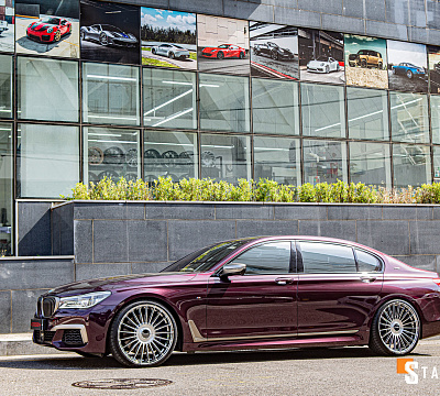 Фото дисков Vossen HF-8 на BMW 7 (G11/G12)