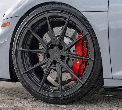 Фото дисков Strasse Wheels SV10 Deep Concave Duoblock на Audi R8 (4S)