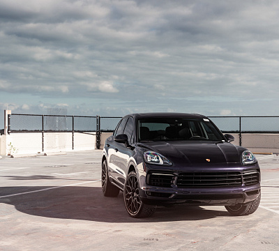 Фото дисков Vossen HF-2 на Porsche Cayenne III