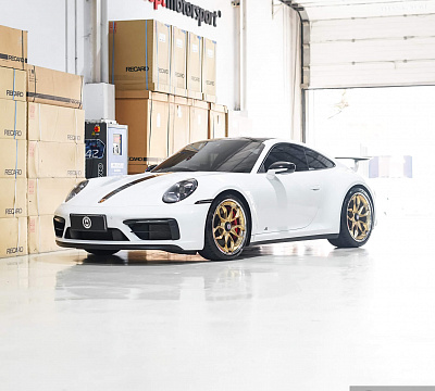 Фото дисков HRE S201H на Porsche 911 VIII