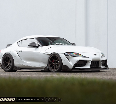 Фото дисков BC Forged RD02 на Toyota Supra A90