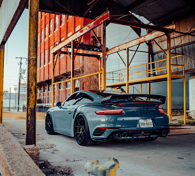 Фото дисков Strasse Wheels SM5RT Deep Concave Duoblock на Porsche 911 VII