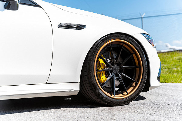 Фото дисков Strasse Wheels SV10M Deep Concave FS Черный сатин на Mercedes-Benz AMG GT I