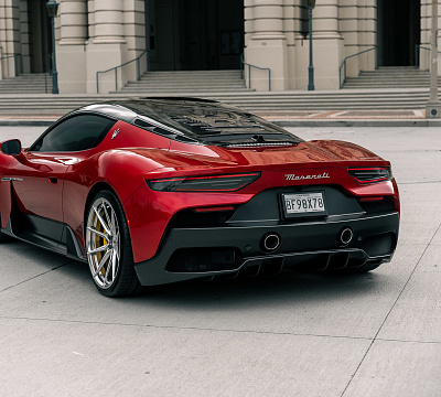 Фото дисков Vossen EVO-2 на Maserati MC20
