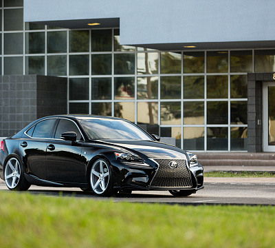 Фото дисков Vossen CV3 на Lexus IS II