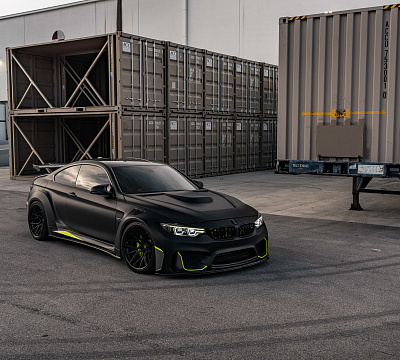Фото дисков Vossen M-X3 (3-Piece) на BMW 4/M4 (F32/F82)