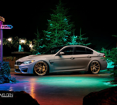Фото дисков Anrky AN12 на BMW 3/M3 (F3x/F80)