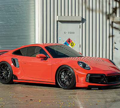 Фото дисков Strasse Wheels SV10 Deep Concave Duoblock на Porsche 911 VIII