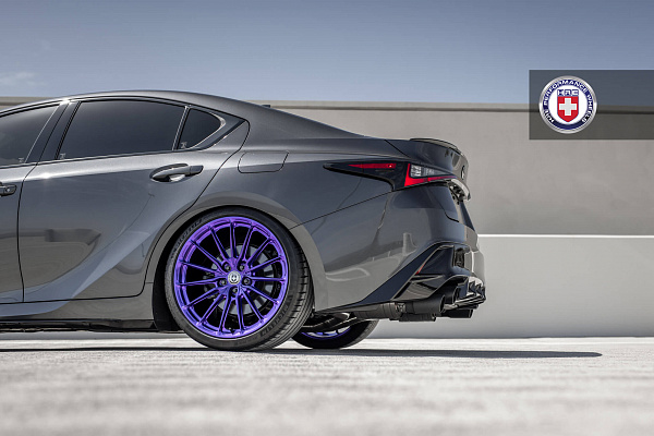 Фото дисков HRE P103SC Другой цвет на Lexus IS III