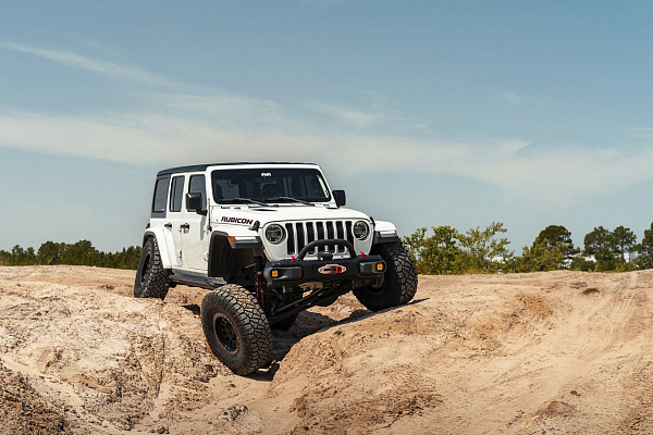 Фото дисков Black Rhino PRIMM Черный сатин на Jeep Wrangler IV (JL)