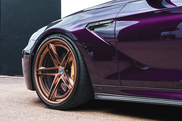 Фото дисков HRE S207H Сатиновая темная медь на BMW 6/M6 (F06/F13/F12)