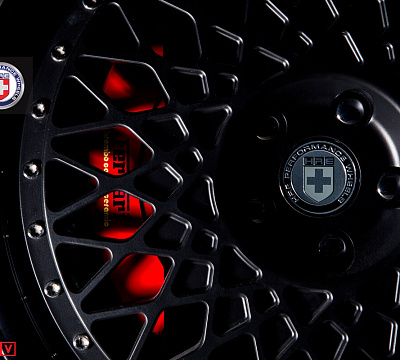 Фото дисков HRE 501 на Ferrari 458