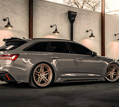 Фото дисков HRE S107SC на Audi A/RS 6 (C8)