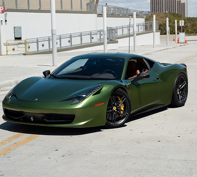 Фото дисков Anrky AN17 на Ferrari 458