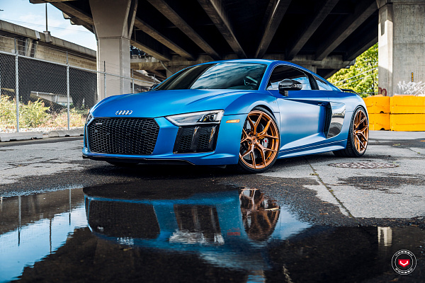 Фото дисков Vossen S21-01 Глянцевая медь на Audi R8 (4S)