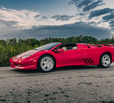 Фото дисков HRE 505 на Lamborghini Diablo