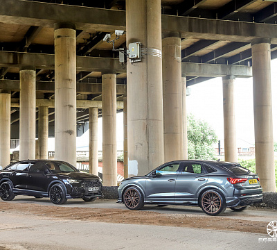 Фото дисков Vossen HF-4T на Audi Q3 (F3)