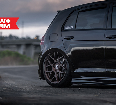 Фото дисков HRE FF01 на Volkswagen Golf VII