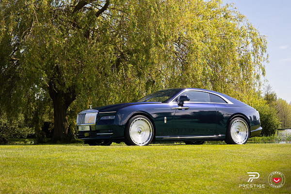 Фото дисков NOVITEC SP3 Глянцевый лак на Rolls-Royce Spectre