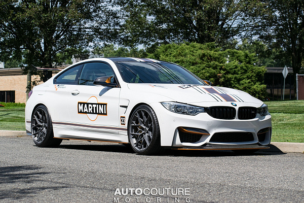 Фото дисков HRE FF10 Сатиновый графит на BMW 4/M4 (F32/F82)