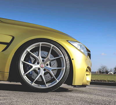 Фото дисков HRE P101 на BMW 3/M3 (F3x/F80)