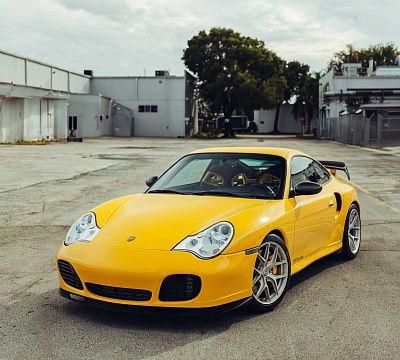 Фото дисков HRE R101 на Porsche 911 V