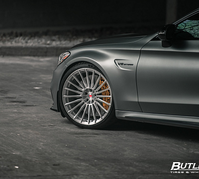 Фото дисков Vossen S17-04 на Mercedes-Benz C-Class (W205)