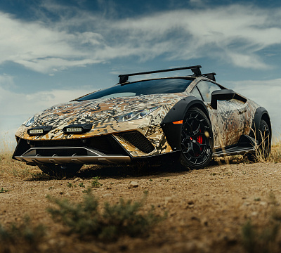 Фото дисков Vossen LC3-01T на Lamborghini Huracan