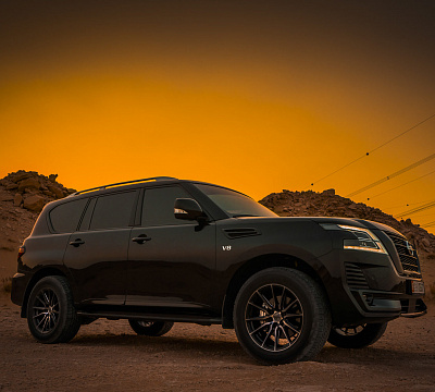 Фото дисков Vossen HF6-1 на Nissan Patrol VII