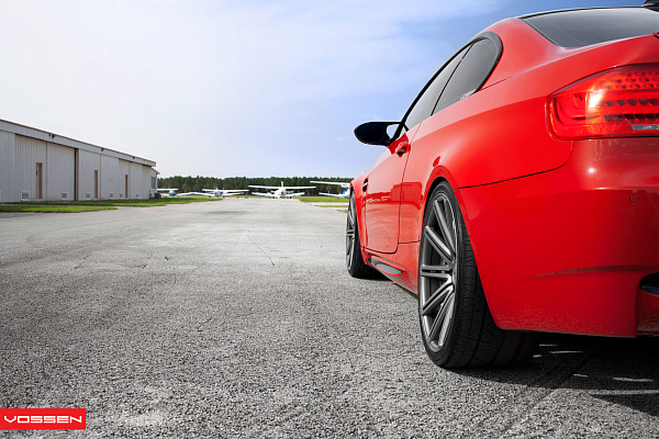 Фото дисков Vossen CV4 Сатиновый графит на BMW 3/M3 (E90)