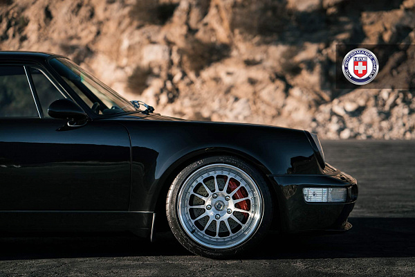 Фото дисков HRE 303 Глянцевый лак на Porsche 911 III