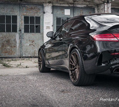 Фото дисков Vossen HF-4T на Mercedes-Benz C-Class (W205)