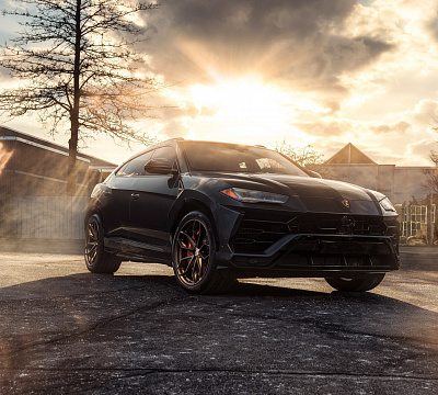 Фото дисков HRE P201 на Lamborghini Urus