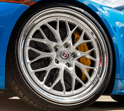 Фото дисков HRE 520 на Porsche 911 VIII