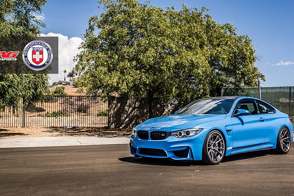 Фото дисков HRE S104 Глянцевый тонированный лак на BMW 4/M4 (F32/F82)