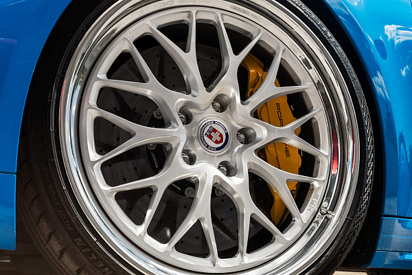 Фото дисков HRE 520 Глянцевый лак на Porsche 911 VIII