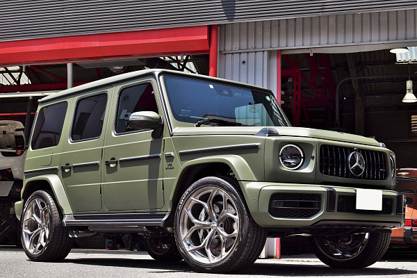 Фото дисков HRE P111SC Глянцевый лак на Mercedes-Benz G-Class III