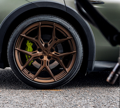 Фото дисков Vossen HF-5 на Porsche Taycan I