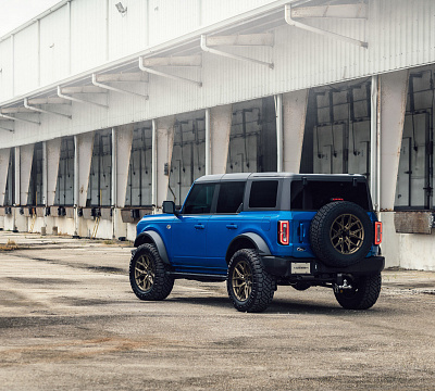 Фото дисков Vossen HF6-4 на Ford Bronco