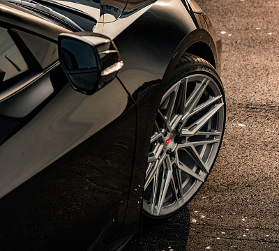Фото дисков Vossen EVO-5R на Chevrolet Corvette C8