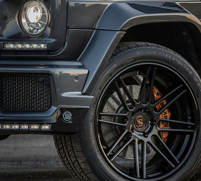 Фото дисков Strasse Wheels S8 Deep Concave на Mercedes-Benz G-Class II