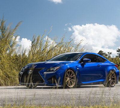 Фото дисков Anrky AN12 на Lexus RC