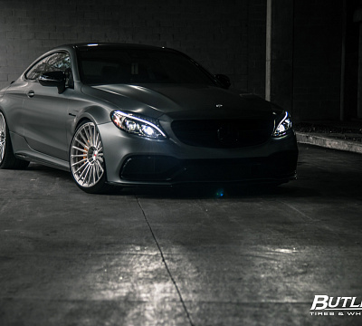 Фото дисков Vossen S17-04 на Mercedes-Benz C-Class (W205)